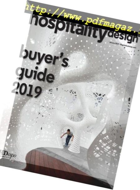 Hospitality Design – January 2019 Cover