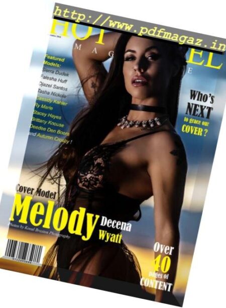 Hot Model Magazine – December 2018 Cover
