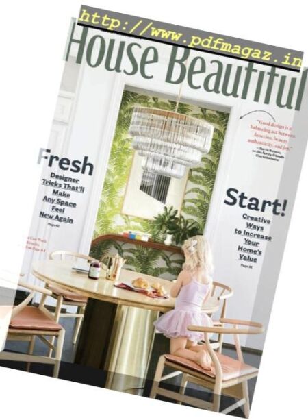 House Beautiful USA – January 2019 Cover