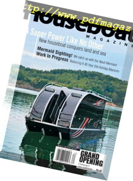 Houseboat Magazine – November-December 2018 Cover