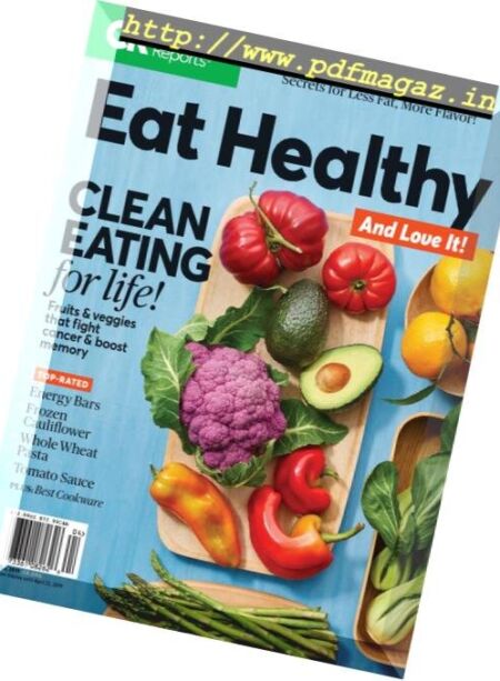 How to Eat Healthy and Love it, Too! – April 2019 Cover