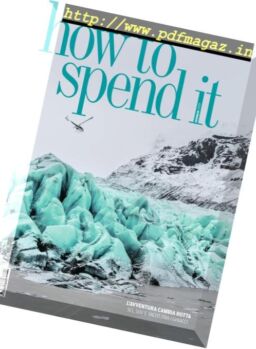 How to Spend It – Gennaio 2019