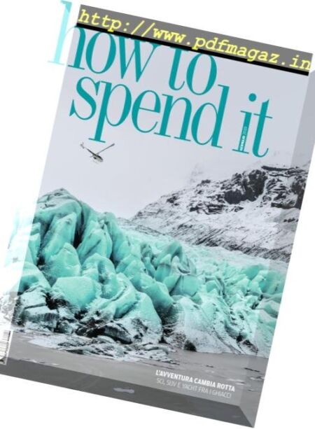 How to Spend It – Gennaio 2019 Cover
