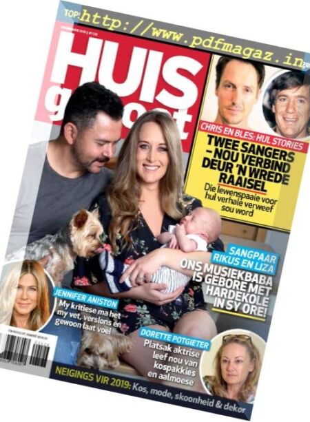 Huisgenoot – 10 Januarie 2019 Cover