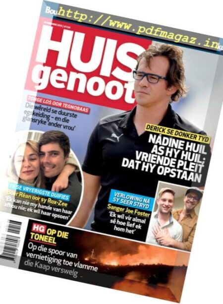 Huisgenoot – 24 Januarie 2019 Cover