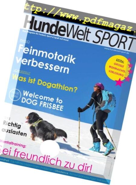 HundeWelt Sport – Nr6, 2018 Cover