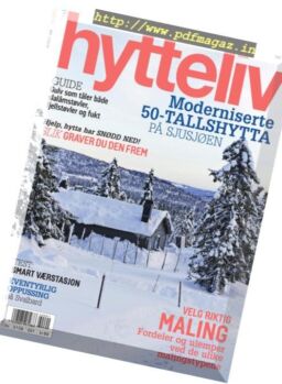 Hytteliv – januar 2019