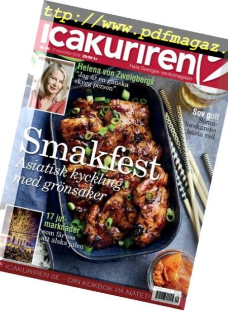 Icakuriren – 13 november 2018 Cover