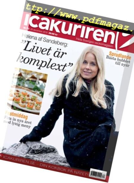 Icakuriren – 28 december 2018 Cover