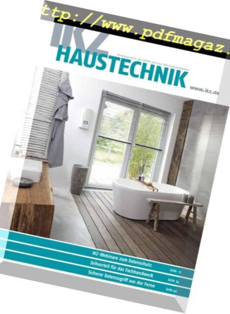 IKZ Haustechnik – Januar 2019 Cover