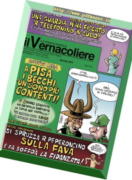 il Vernacoliere – Gennaio 2019 Cover