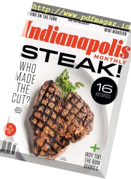 Indianapolis Monthly – January 2019 Cover