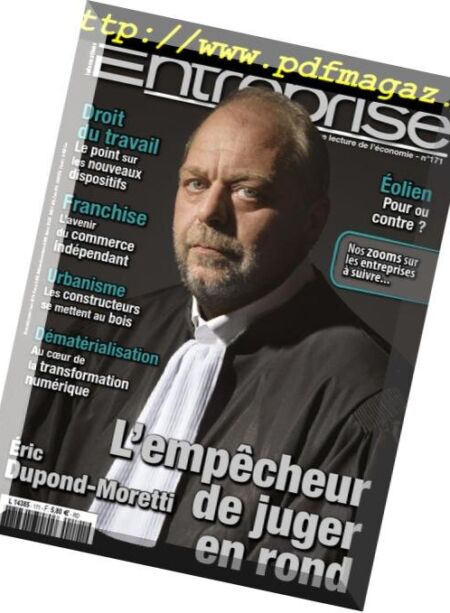 Informations Entreprise – janvier 2019 Cover
