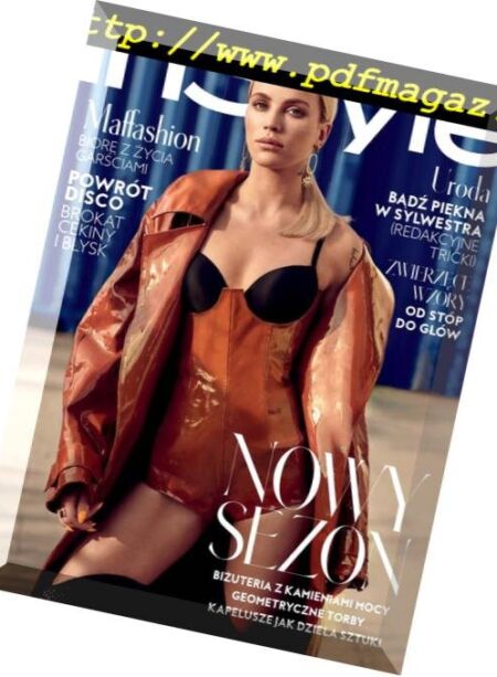 InStyle Poland – Styczen 2019 Cover