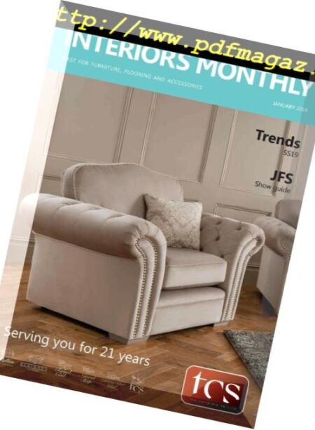 Interiors Monthly – January 2019 Cover