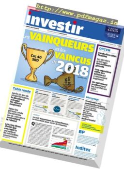 Investir – 29 Decembre 2018