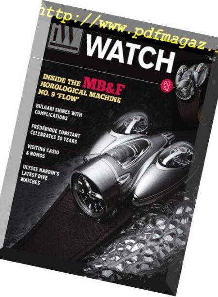 iW International Watch Magazine – Winter 2019 Cover