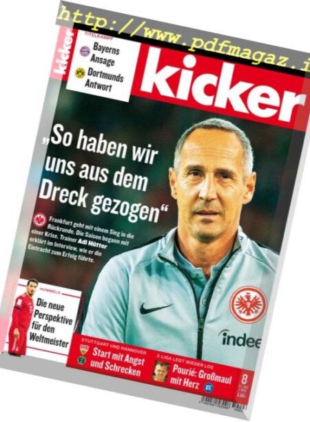 Kicker – 21 Januar 2019 Cover