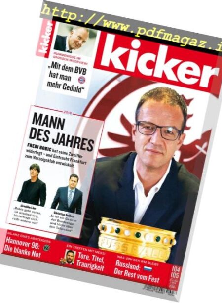 Kicker – 24 Dezember 2018 Cover