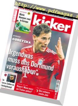 Kicker – 24 Januar 2019