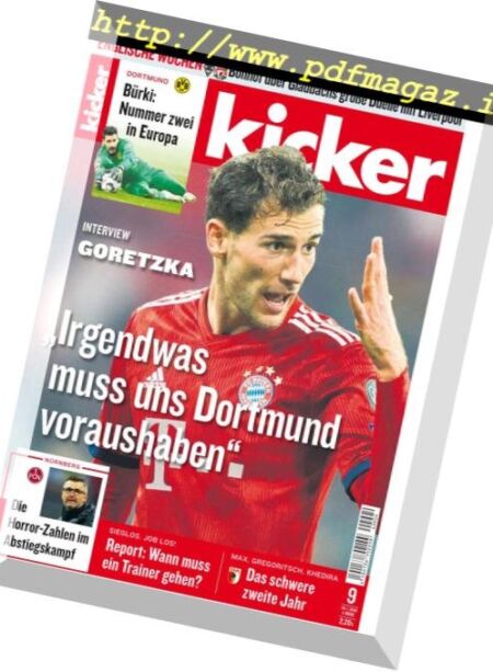 Kicker – 24 Januar 2019 Cover