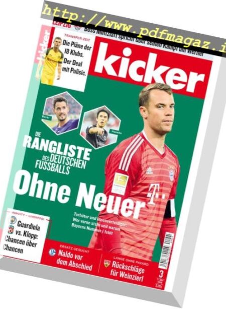 Kicker – 3 Januar 2019 Cover