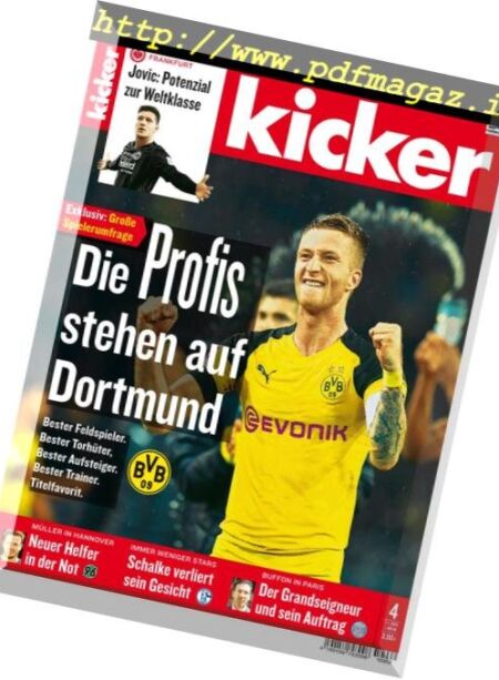 Kicker – 7 Januar 2019 Cover