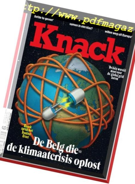 Knack Belgium – 16 Januari 2019 Cover