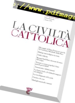 La Civilta Cattolica – 5 Gennaio 2019