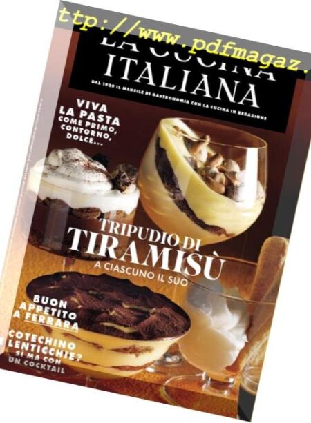 La Cucina Italiana – Gennaio 2019 Cover