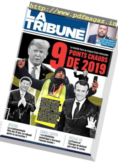 La Tribune – 11 Janvier 2019 Cover