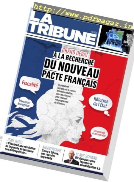 La Tribune – 18 Janvier 2019 Cover