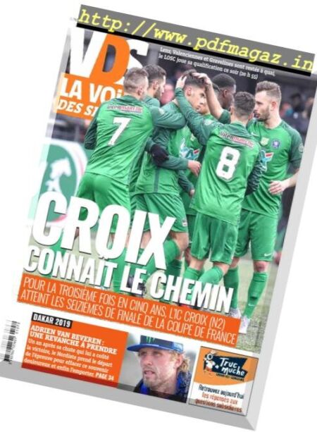 La Voix des Sports Flandres – 07 janvier 2019 Cover