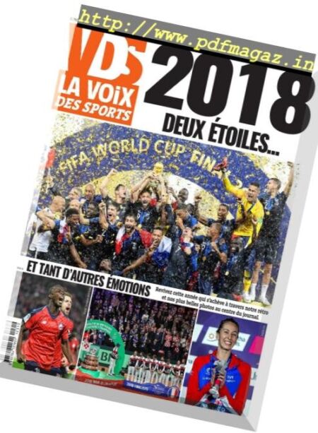 La Voix des Sports Flandres – 31 decembre 2018 Cover