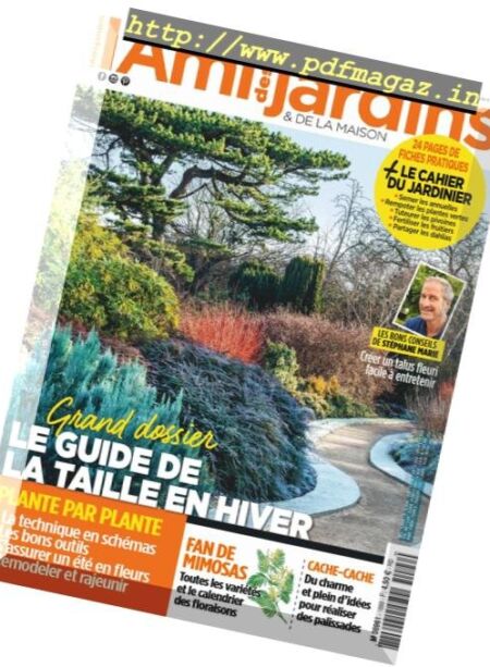 L’Ami des Jardins – fevrier 2019 Cover
