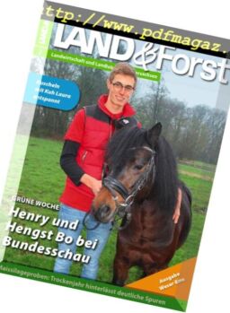 Land & Forst Weser Ems – 08 Januar 2019