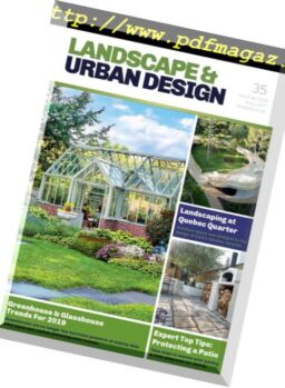 Landscape & Urban Design – January-February 2019