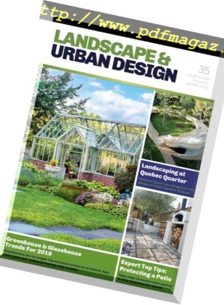 Landscape & Urban Design – January-February 2019 Cover