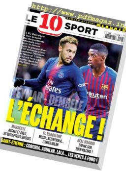 Le 10 Sport National – 09 janvier 2019
