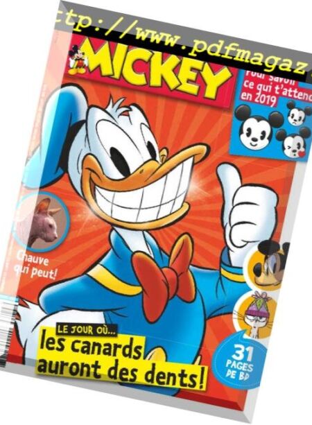 Le Journal de Mickey – 09 janvier 2019 Cover