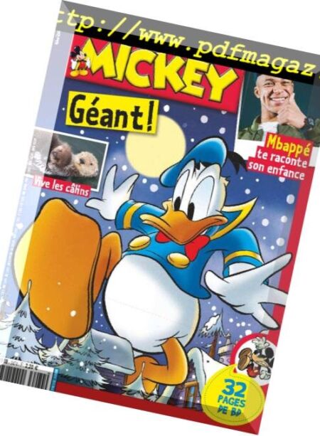 Le Journal de Mickey – 16 janvier 2019 Cover