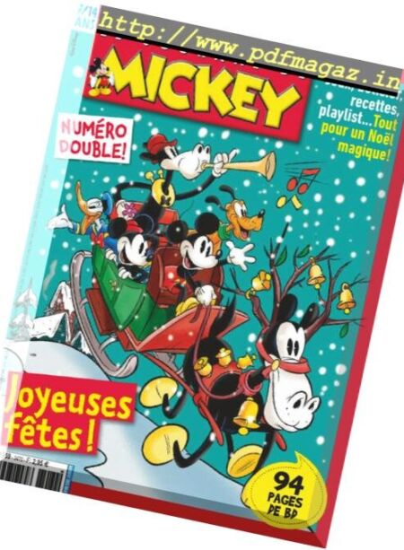 Le Journal de Mickey – 19 decembre 2018 Cover