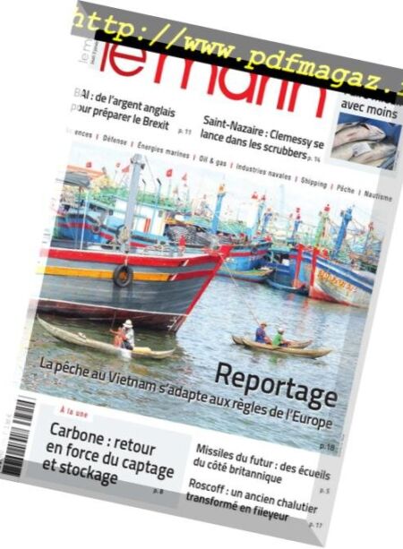 Le Marin – 03 janvier 2019 Cover