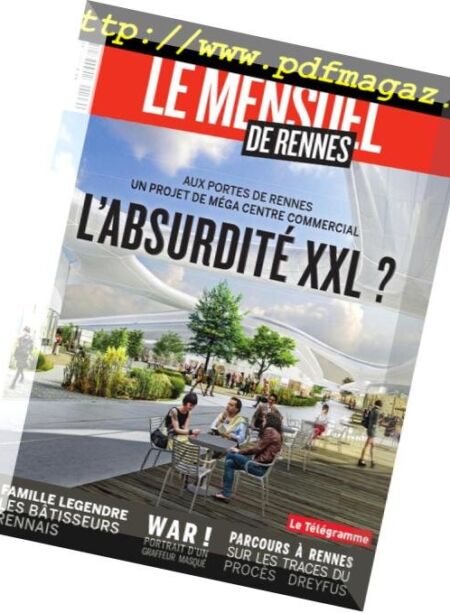 Le Mensuel de Rennes – janvier 2019 Cover