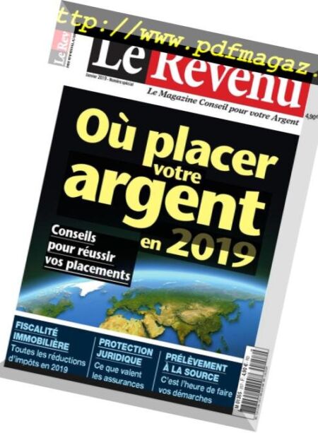 Le Revenu Placements – janvier 2019 Cover