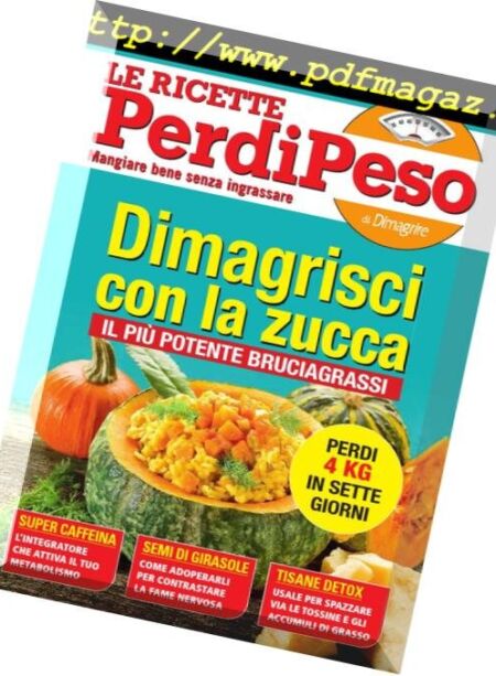 Le Ricette PerdiPeso – Gennaio 2019 Cover