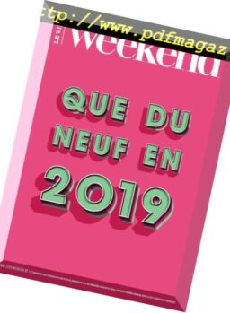 Le Vif Weekend – 10 Janvier 2019