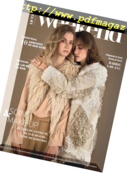 Le Vif Weekend – 17 Janvier 2019