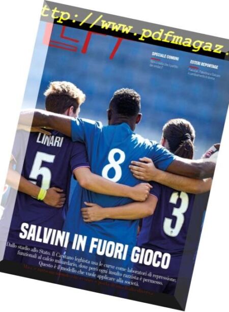 Left – 18 Gennaio 2019 Cover