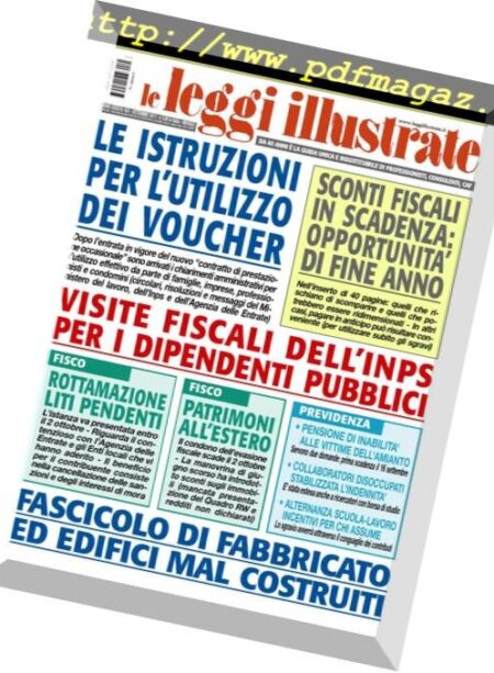 Leggi Illustrate – Settembre 2017 Cover